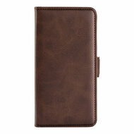Motorola Moto E22 / E22i Hoesje - MobyDefend Luxe Wallet Book Case (Sluiting Zijkant) - Bruin