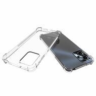 Motorola Moto G13 / G23 / G53 Hoesje, MobyDefend Transparante Shockproof TPU Gelcase, Verstevigde Hoeken, Volledig Doorzichtig