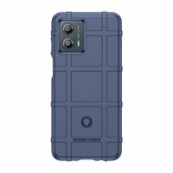 Motorola Moto G13 / G13 / G53 Hoesje, Rugged Shield TPU Gelcase, Blauw