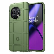 OnePlus 11 Hoesje - Mobydefend Rugged Shield TPU Backcover - Groen