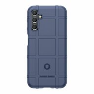 Samsung Galaxy A14 Hoesje - Mobydefend Rugged Shield TPU Backcover - Blauw