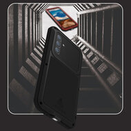 Samsung Galaxy A54 Hoes - Love Mei Metalen Case - Extreme Protection - Zilvergrijs