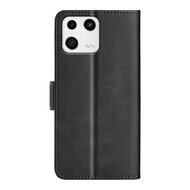 Xiaomi 13 Hoesje, MobyDefend Luxe Wallet Book Case (Sluiting Zijkant), Zwart