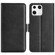 Xiaomi 13 Hoesje, MobyDefend Luxe Wallet Book Case (Sluiting Zijkant), Zwart