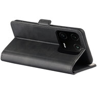 Xiaomi 13 Pro Hoesje - MobyDefend Luxe Wallet Book Case (Sluiting Zijkant) - Zwart