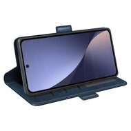Xiaomi 13 Pro Hoesje - MobyDefend Luxe Wallet Book Case (Sluiting Zijkant) - Blauw