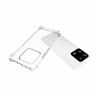 Xiaomi 13 Pro Hoesje - MobyDefend Transparante Shockproof TPU Backcover - Verstevigde Hoeken - Volledig Doorzichtig