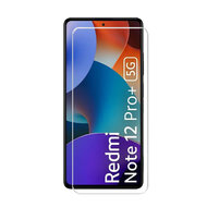 2-Pack Xiaomi Redmi Note 12 Pro Plus 5G Screenprotectors, MobyDefend Case-Friendly Gehard Glas Screensavers