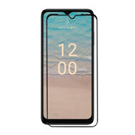 Nokia G22 Screenprotector - MobyDefend Screensaver Met Zwarte Randen - Gehard Glas