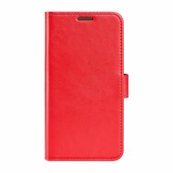 Motorola Moto G53 Hoesje - MobyDefend Wallet Book Case (Sluiting Achterkant) - Rood