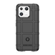 Xiaomi 13 Hoesje, Rugged Shield TPU Gelcase, Zwart