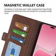 Xiaomi 13 Lite Hoesje, MobyDefend Luxe Wallet Book Case (Sluiting Zijkant), Zwart