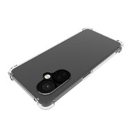 OnePlus Nord CE 3 Lite Hoesje, MobyDefend Transparante Shockproof TPU Gelcase, Verstevigde Hoeken, Volledig Doorzichtig