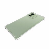 Motorola Edge 40 Hoesje - MobyDefend Transparante Shockproof TPU Backcover - Verstevigde Hoeken - Volledig Doorzichtig