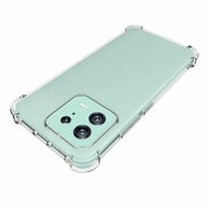 Xiaomi 13 Hoesje - MobyDefend Transparante Shockproof TPU Backcover - Verstevigde Hoeken - Volledig Doorzichtig
