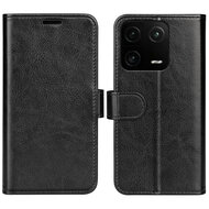 Xiaomi 13 Pro Hoesje, MobyDefend Wallet Book Case (Sluiting Achterkant), Zwart