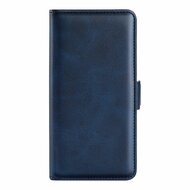 Sony Xperia 10 V Hoesje - MobyDefend Luxe Wallet Book Case (Sluiting Zijkant) - Blauw