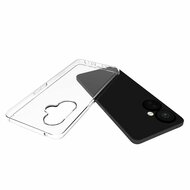 OnePlus Nord CE 3 Lite Hoesje - MobyDefend Transparante TPU Backcover - Volledig Doorzichtig