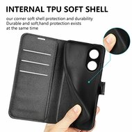 Oppo Reno8 T Hoesje - MobyDefend Kunstleren Wallet Book Case (Sluiting Voorkant) - Bruin