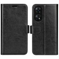 Oppo Reno8 T Hoesje - MobyDefend Wallet Book Case (Sluiting Achterkant) - Zwart