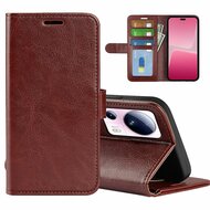 Sony Xperia 10 V Hoesje - MobyDefend Wallet Book Case (Sluiting Achterkant) - Bruin