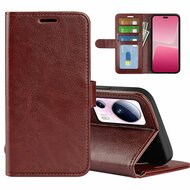 Sony Xperia 10 V Hoesje, MobyDefend Wallet Book Case (Sluiting Achterkant), Bruin