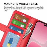 Sony Xperia 10 V Hoesje - MobyDefend Wallet Book Case (Sluiting Achterkant) - Rood
