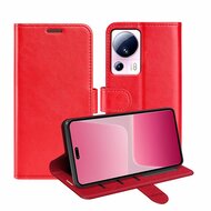 Sony Xperia 10 V Hoesje - MobyDefend Wallet Book Case (Sluiting Achterkant) - Rood