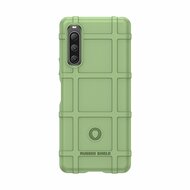 Sony Xperia 10 V Hoesje, Rugged Shield TPU Gelcase, Groen