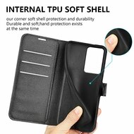 Xiaomi 13 Lite Hoesje - MobyDefend Kunstleren Wallet Book Case (Sluiting Voorkant) - Rood