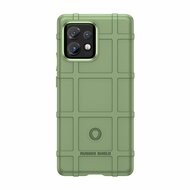 Motorola Edge 40 Pro Hoesje, Rugged Shield TPU Gelcase, Groen