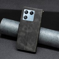 Xiaomi 13 Pro Hoesje - MobyDefend Wallet Book Case Met Koord - Zwart