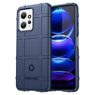 Xiaomi Redmi Note 12 4G Hoesje - Mobydefend Rugged Shield TPU Backcover - Blauw
