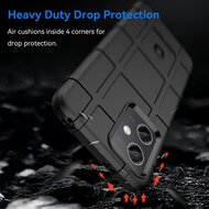 Xiaomi Redmi Note 12 5G Hoesje - Mobydefend Rugged Shield TPU Backcover - Groen