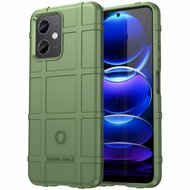 Xiaomi Redmi Note 12 5G Hoesje, Rugged Shield TPU Gelcase, Groen