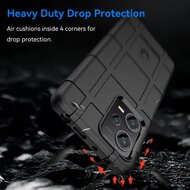 Xiaomi Redmi Note 12 Pro Plus 5G Hoesje - Mobydefend Rugged Shield TPU Backcover - Zwart