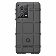 Xiaomi Redmi Note 12 Pro Plus 5G Hoesje, Rugged Shield TPU Gelcase, Zwart