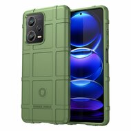 Xiaomi Redmi Note 12 Pro Plus 5G Hoesje, Rugged Shield TPU Gelcase, Groen