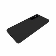 Sony Xperia 1 V Hoesje - MobyDefend TPU Backcover - Mat Zwart