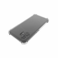 Nothing Phone (2) Hoesje, MobyDefend Transparante Shockproof TPU Gelcase, Verstevigde Hoeken, Volledig Doorzichtig