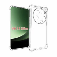 Xiaomi 13 Ultra Hoesje - MobyDefend Transparante Shockproof TPU Backcover - Verstevigde Hoeken - Volledig Doorzichtig