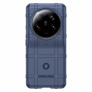 Xiaomi 13 Ultra Hoesje - Mobydefend Rugged Shield TPU Backcover - Blauw