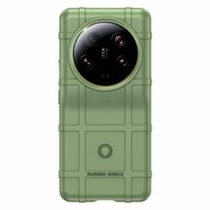 Xiaomi 13 Ultra Hoesje, Rugged Shield TPU Gelcase, Groen