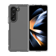 Samsung Galaxy Z Fold 5 Hoesje, Transparante Case, Volledig doorzichtig