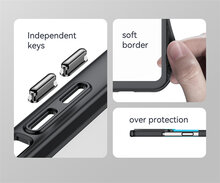 Samsung Galaxy Z Fold 5 Hoesje - Transparante Case - Volledig doorzichtig