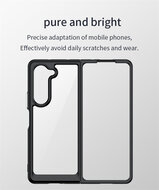 Samsung Galaxy Z Fold 5 Hoesje - Transparante Case - Volledig doorzichtig