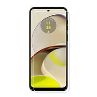 Motorola Moto G14 Screenprotector, MobyDefend Case-Friendly Gehard Glas Screensaver