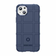iPhone 15 Plus Hoesje, Rugged Shield TPU Gelcase, Blauw