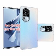 Oppo Reno10 / Reno10 Pro Hoesje, MobyDefend Transparante TPU Gelcase, Volledig Doorzichtig