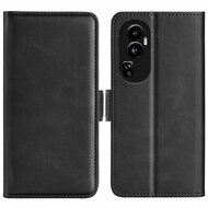 Oppo Reno10 / Reno10 Pro Hoesje - MobyDefend Luxe Wallet Book Case (Sluiting Zijkant) - Zwart